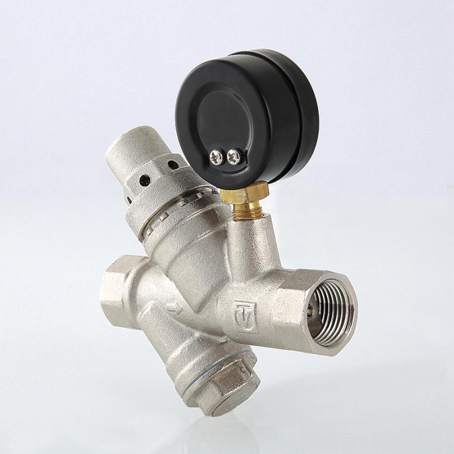 Valtec Подпиточный клапан с фильтром и манометром 1/2'  VT.515.N.04  - Изображение 6