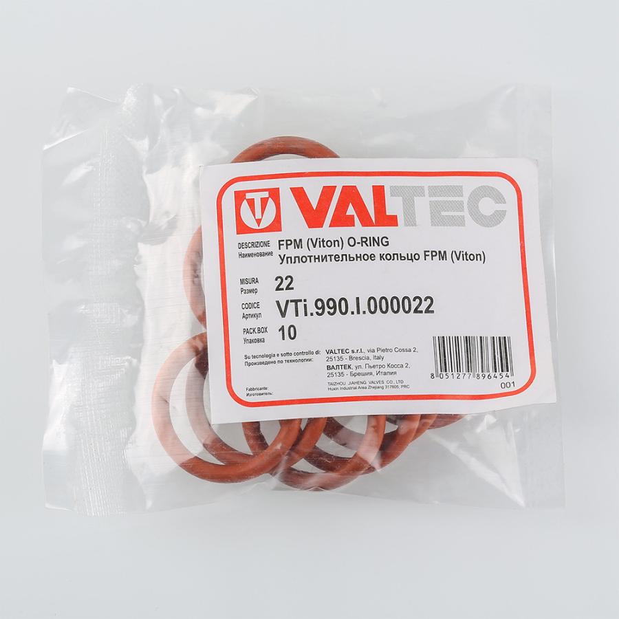 Valtec Уплотнительное кольцо 12 FPM (Viton)  VTi.990.I.000012  - Изображение 3